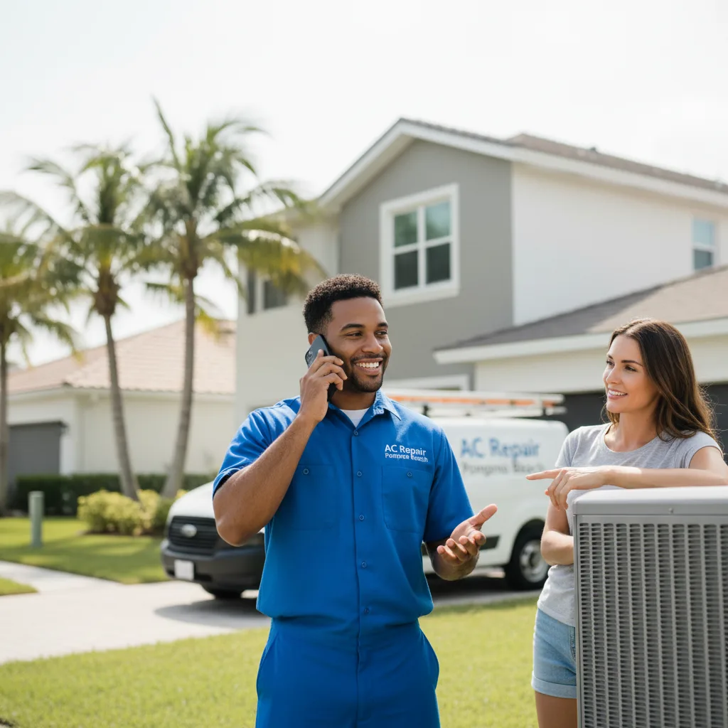 AC Repair Pompano Beach customer support in Bronson